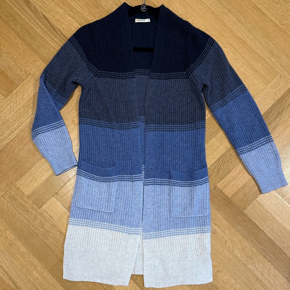 Marine Layer Open Front ombré Cardigan XS